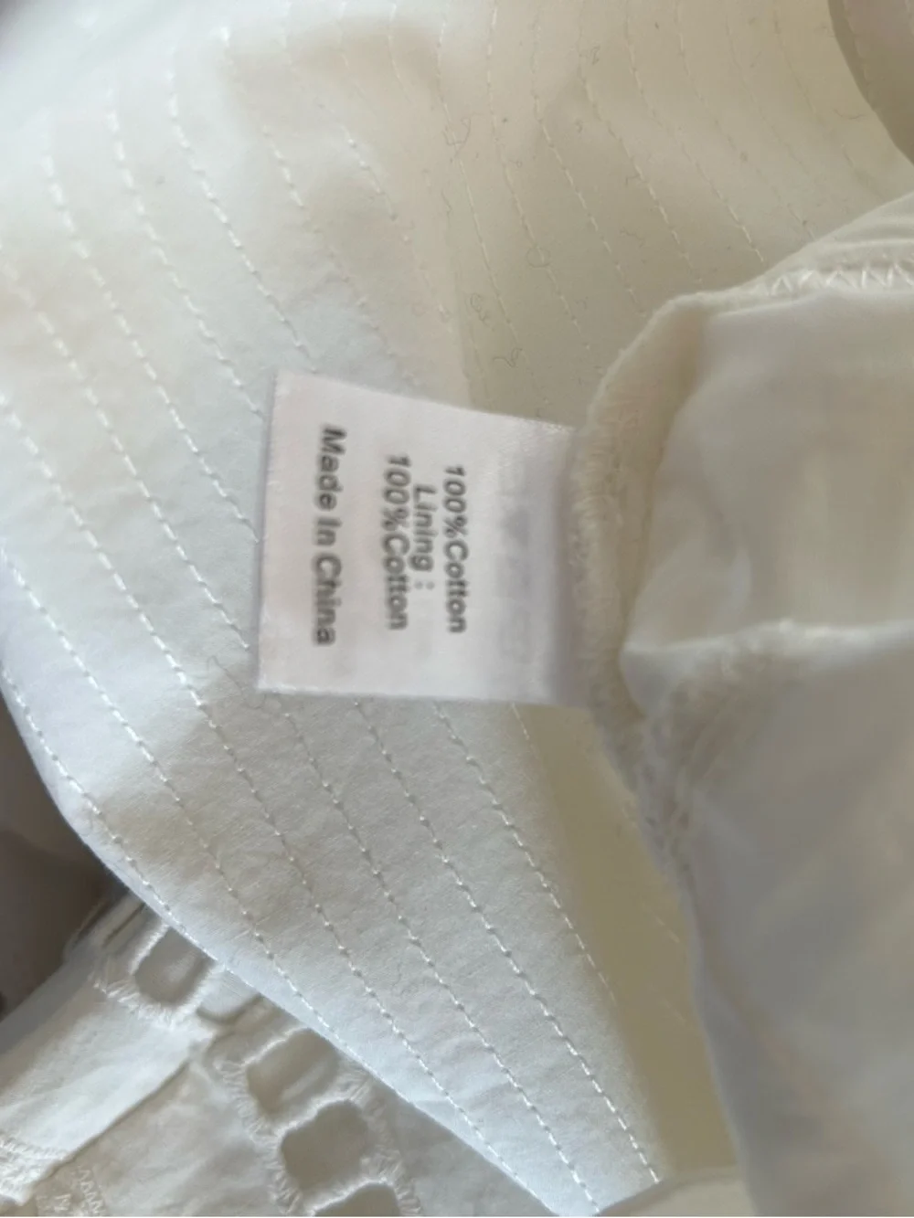 Tuckernuck x Studio McGee NWT White Cotton Eyelet Laurel Skirt size medium - Picture 9 of 9